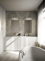 Nordlux Otis Aluminium Wall Light 2-Level Dimming White,mains Led - thumbnail 1