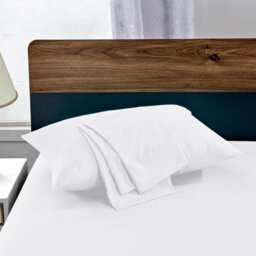 Bedlooms Dyed Pillowcase Pair- Soft Plain Pillow Covers White Envelop Closure - Easy Care Bed Pillowcases 50X75 Cm - thumbnail 6