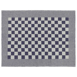 Berkfield 10 Piece Towel Set Blue And White Cotton - thumbnail 9
