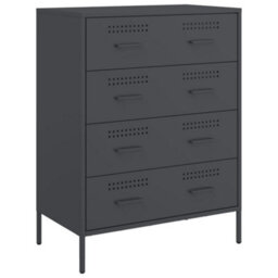 Vidaxl Sideboard Anthracite 68X39X89 Cm Steel - thumbnail 2