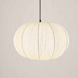 CGC Interiors Cgc Palmira Large Oval Stretch Ruffled Silk Fabric Lampshade - thumbnail 6