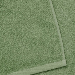 Catherine Lansfield Quick Dry Cotton 90X140Cm Bath Sheet Sage Green - thumbnail 3