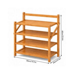 4-50 Multi-Layer Shoe Shelf Large Footwear Storage For Bedroom Hallway Indoor Use - thumbnail 2