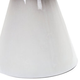 Beliani Two-Tone Side Table Black And White Iron 30 X 30 X 45 Cm Accent End Table - thumbnail 5