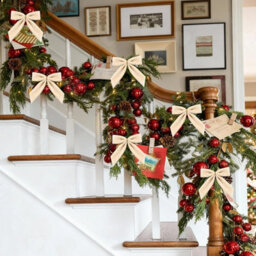 Amorly 24Pcs Rustic Velvet Ribbon Twist Tie Bows, Craft Ornaments For Christmas Tree, Xmas Wreaths, Garlands And Holiday Gift Decoration - thumbnail 9