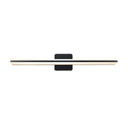 Nordlux Tinia 60 Bathroom Shower Room Wall Light In Black 60Cm Width - thumbnail 2