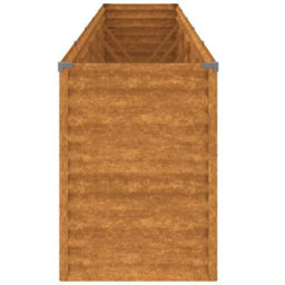 Walplus Garden Raised Bed 482X50X69 Cm Corten Steel - thumbnail 5