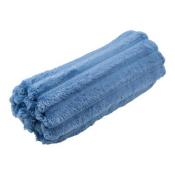 Living And Home Comfortable Silky Warm Soft Reversible Fluffy Striped Throw Blanket 200Cm W X 180Cm D - thumbnail 6
