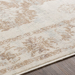 Livabliss Roma-Vintage Brown Grey Ivory Traditional Boho Living Dining Bedroom Rug 120 X 170 Cm Easy Care, Non Shedding - thumbnail 3