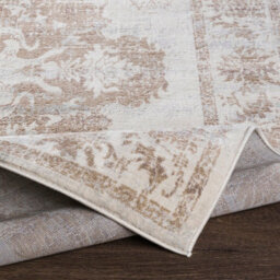 Livabliss Roma-Vintage Brown Grey Ivory Traditional Boho Living Dining Bedroom Rug 120 X 170 Cm Easy Care, Non Shedding - thumbnail 4