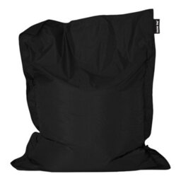 Icon Giant Indoor Outdoor Bean Bag Floor Cushion Black - thumbnail 1