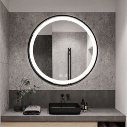 Mirror Led Rea Led P11398 mmj 90X90Cm Transparent, Glass - thumbnail 4