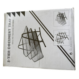 Maestro craft 3-Tier Silver Mesh Document Tray Organizer
