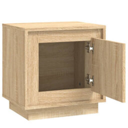 Vidaxl Bedside Cabinets 2 Pcs Sonoma Oak 44X35X45 Cm Engineered Wood - thumbnail 6
