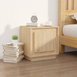Vidaxl Bedside Cabinets 2 Pcs Sonoma Oak 44X35X45 Cm Engineered Wood - thumbnail 3