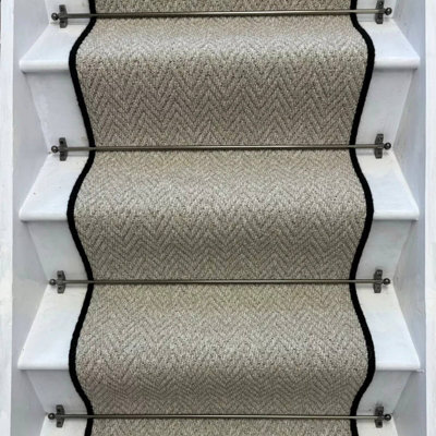 RainbowHome Andes Stair Runner With 100% Pure Wool Edge 60 650 - image 1