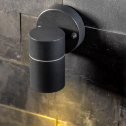 CGC Lighting Cgc Mia Dark Grey Stainless Steel Gu10 Down Outdoor Wall Light Ip44 - thumbnail 2