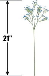 Artificial Baby Breath Flowers, Fake Gypsophila Bouquets, 12 Pcs, Faux Real Touch Flowers For Diy Wedding Decoration - thumbnail 5