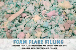 Mattress Guru Shredded Reflex Foam, 20Kg, Foam Crumbs, Foam Flakes, Replacement Filling - thumbnail 2