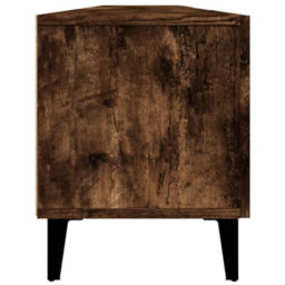 Berkfield Modern Tv Cabinet Smoked Oak 180X31.5X40 Cm Engineered Wood - thumbnail 8