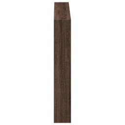 Berkfield Headboard Cabinet With Led Brown Oak 120X17X102 Cm - thumbnail 5