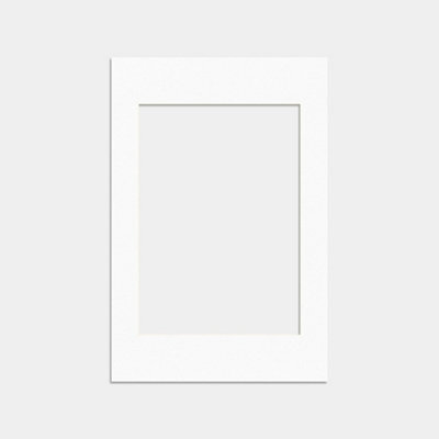 Ak Frames 60X40Cm White Picture Mounts To Fit A3 Aperture Size - Mount Board Only (No Frame Included) - image 1