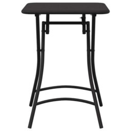 Berkfield Foldable Garden Table - Anthracite - 55X55X73 Cm - Steel - thumbnail 4