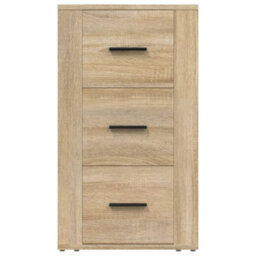 Berkfield Durable Sideboard Sonoma Oak 40X33X70 Cm Engineered Wood - thumbnail 3