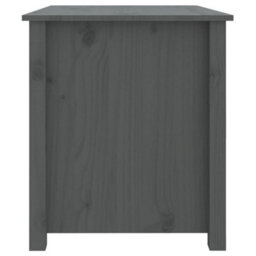 Berkfield Coffee Table Grey 71X49X55 Cm Solid Wood Pine - thumbnail 8