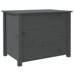 Berkfield Coffee Table Grey 71X49X55 Cm Solid Wood Pine - thumbnail 9
