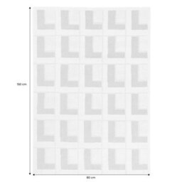 Sweeek - Indoor Rug With Geometric Patterns In Cream 150X80 Cm - Eve - thumbnail 4