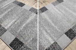 RugsX Runner Silver Etna Frame, Sand Grey 120Cm  120X980 Cm - thumbnail 3