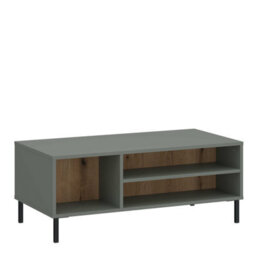 Wyld Haus Spentrup Olive Green And Natural Oak Coffee Table - thumbnail 2