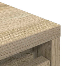 Vidaxl Shoe Cabinet Sonoma Oak 57X34X76 Cm Engineered Wood - thumbnail 9