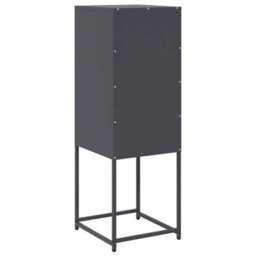 Berkfield Sideboard Anthracite 36X39X107 Cm Cold-Rolled Steel - thumbnail 8
