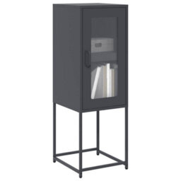 Berkfield Sideboard Anthracite 36X39X107 Cm Cold-Rolled Steel - thumbnail 1