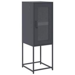 Berkfield Sideboard Anthracite 36X39X107 Cm Cold-Rolled Steel - thumbnail 2
