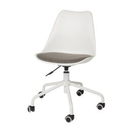 Tivissa White Office Chair (H)820mm (W)480mm (D)560mm - thumbnail 2