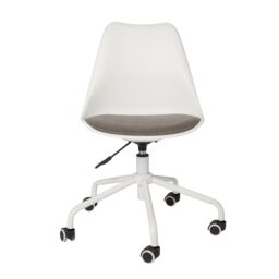 Tivissa White Office Chair (H)820mm (W)480mm (D)560mm - thumbnail 3