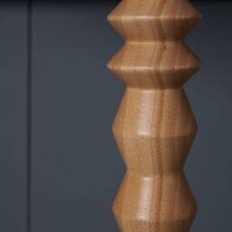 Inlight Patos Matt Natural Wood Effect Led Floor Lamp - thumbnail 9