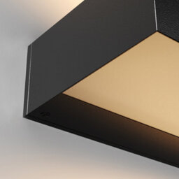 Luminosa Lighting Luminosa Lot Outdoor Up Down Wall Lamp Graphite 3000K 700Lm Ip65 - thumbnail 2
