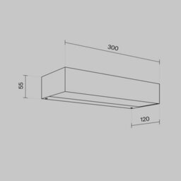 Luminosa Lighting Luminosa Lot Outdoor Up Down Wall Lamp Graphite 3000K 700Lm Ip65 - thumbnail 3
