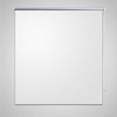 Berkfield Roller Blind Blackout 40 X 100 Cm White - image 1