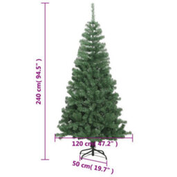 Walplus Artificial Christmas Tree L 240 Cm Green - thumbnail 6