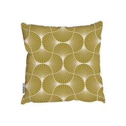 Andrew Lee Cushions - Gold Colored Art Deco (Cushion) / 60Cm X 60Cm - thumbnail 5