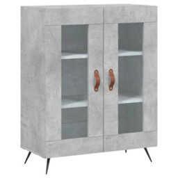 Berkfield Highboard Concrete Grey 69.5X34X180 Cm Engineered Wood - thumbnail 7