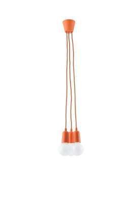 Luminosa Lighting Luminosa Diego 3 Light Ceiling Cluster Pendant Orange - image 1