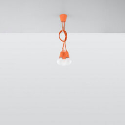 Luminosa Lighting Luminosa Diego 3 Light Ceiling Cluster Pendant Orange - thumbnail 5