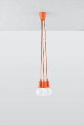 Luminosa Lighting Luminosa Diego 3 Light Ceiling Cluster Pendant Orange - thumbnail 2