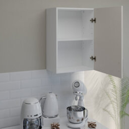 Jd Greta Kitchen Wall Unit 500mm Storage Cabinet With Doors And Shelf 50Cm - Cashmere Matt - thumbnail 3